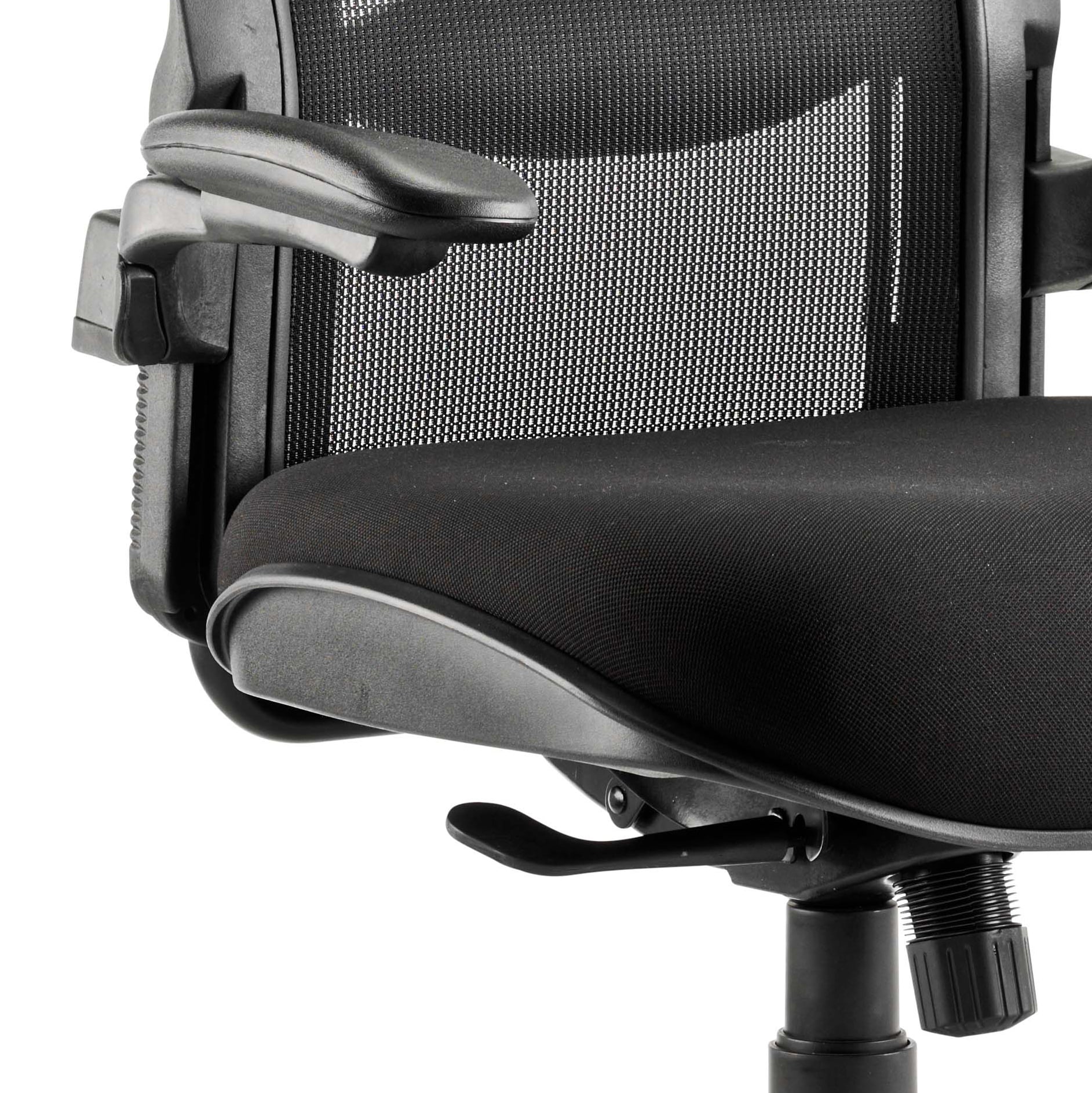 Houston High Mesh Back Heavy Duty Task Operator Office Chair with Arms - Image 2