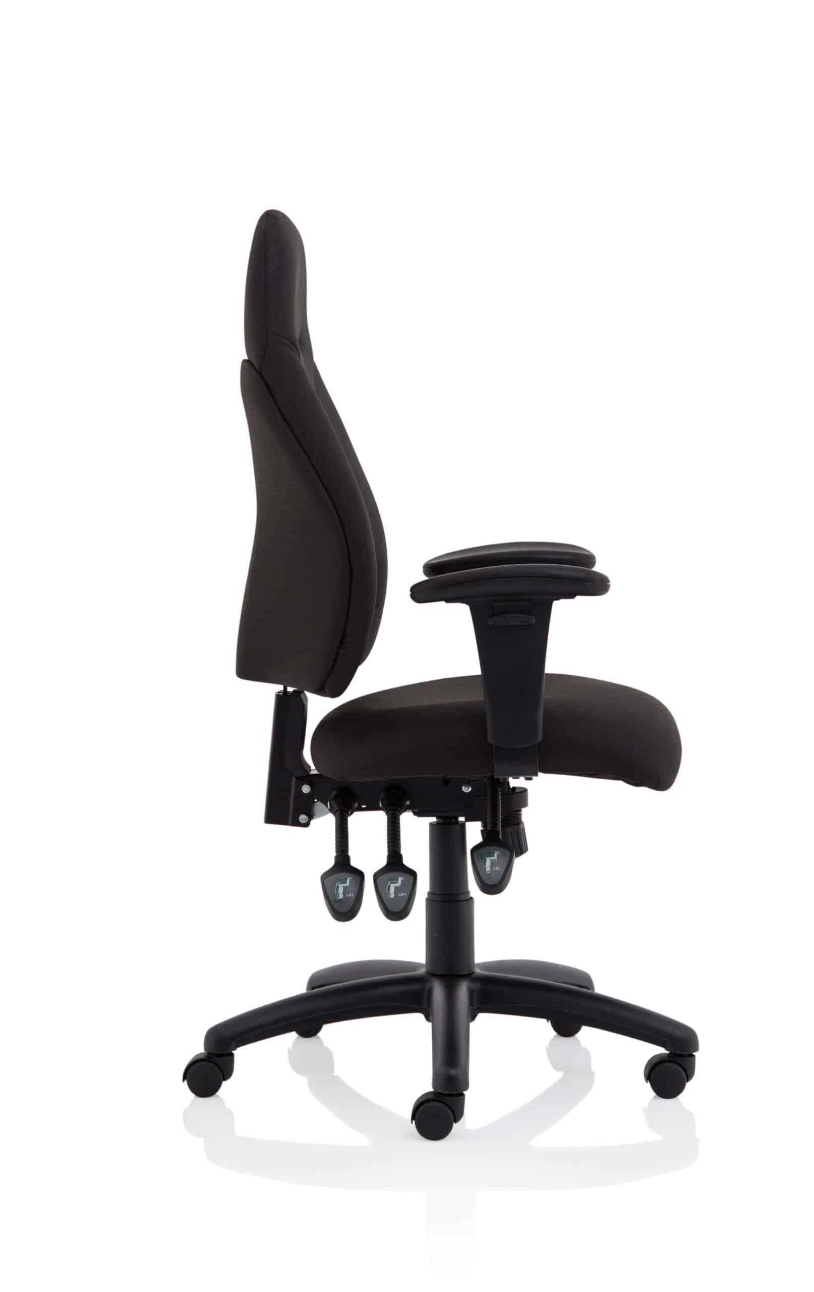 Esme High Back Task Operator Chair with Arms - Image 8