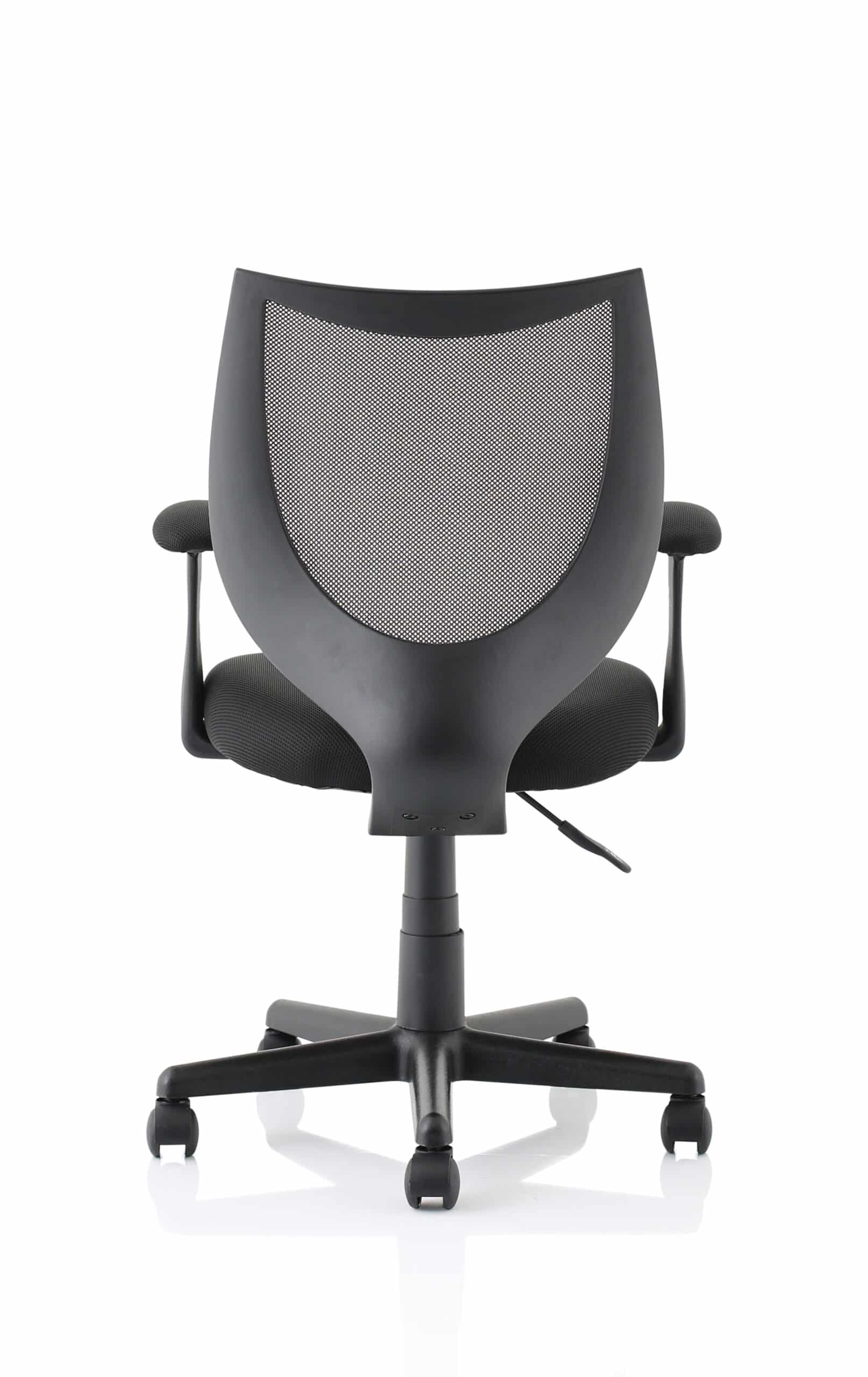 Camden Medium Back Black Mesh Task Operator Office Chair With Arms - Image 6