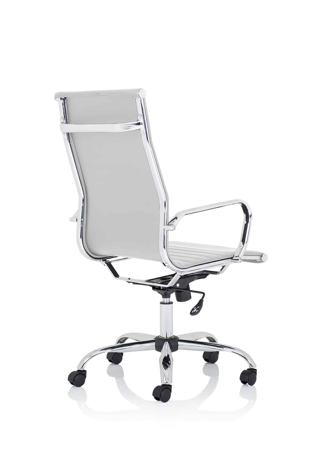 Nola Black Leather Executive Office Chair with Arms - Image 18
