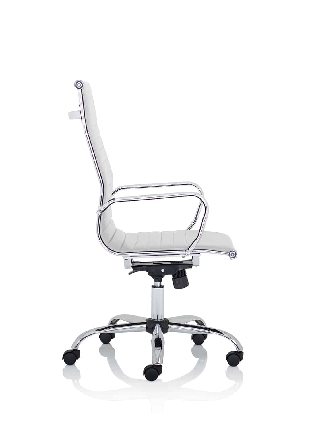 Nola Black Leather Executive Office Chair with Arms - Image 19
