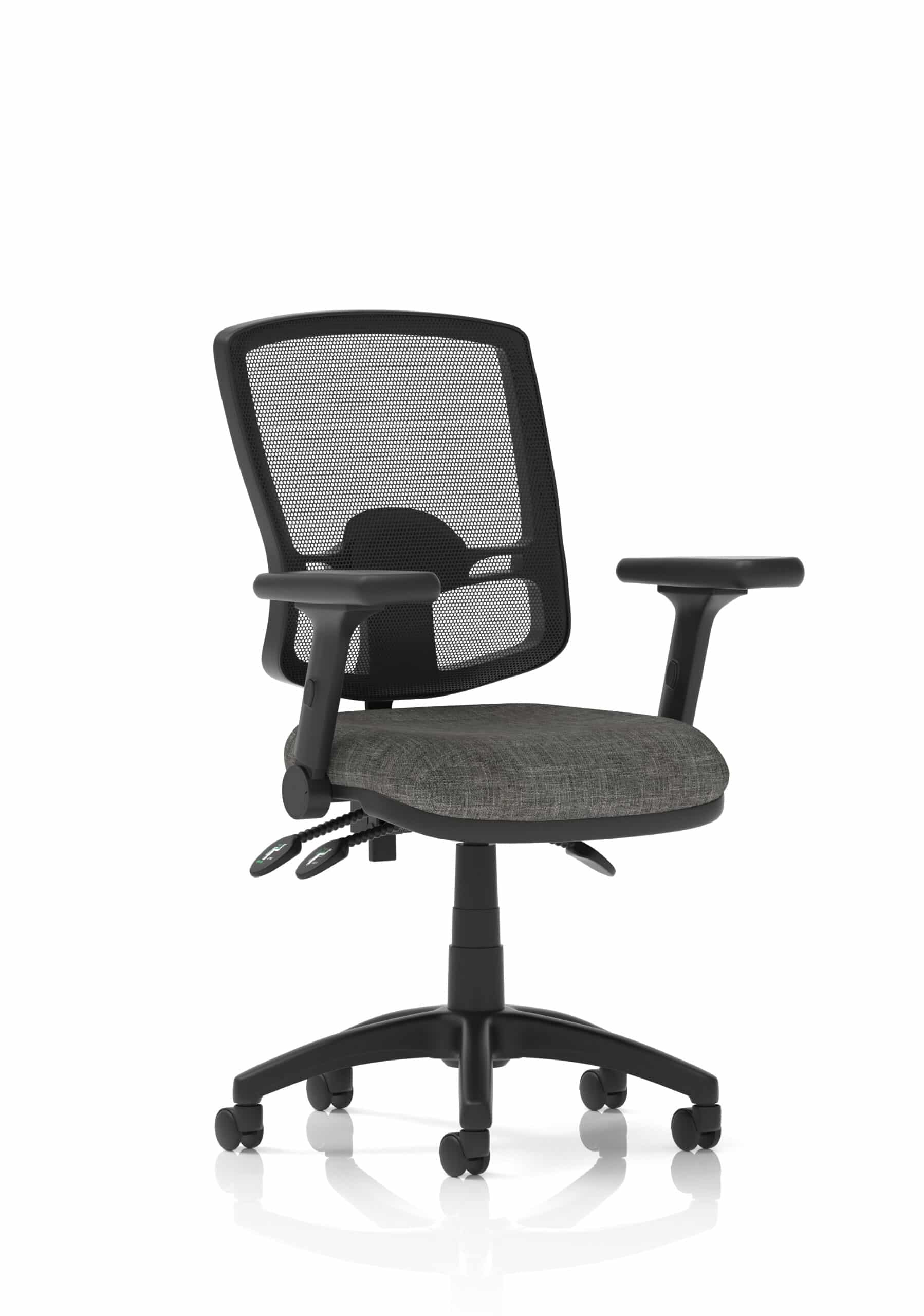 Eclipse Plus III Deluxe Medium Mesh Back Task Operator Office Chair - Image 12