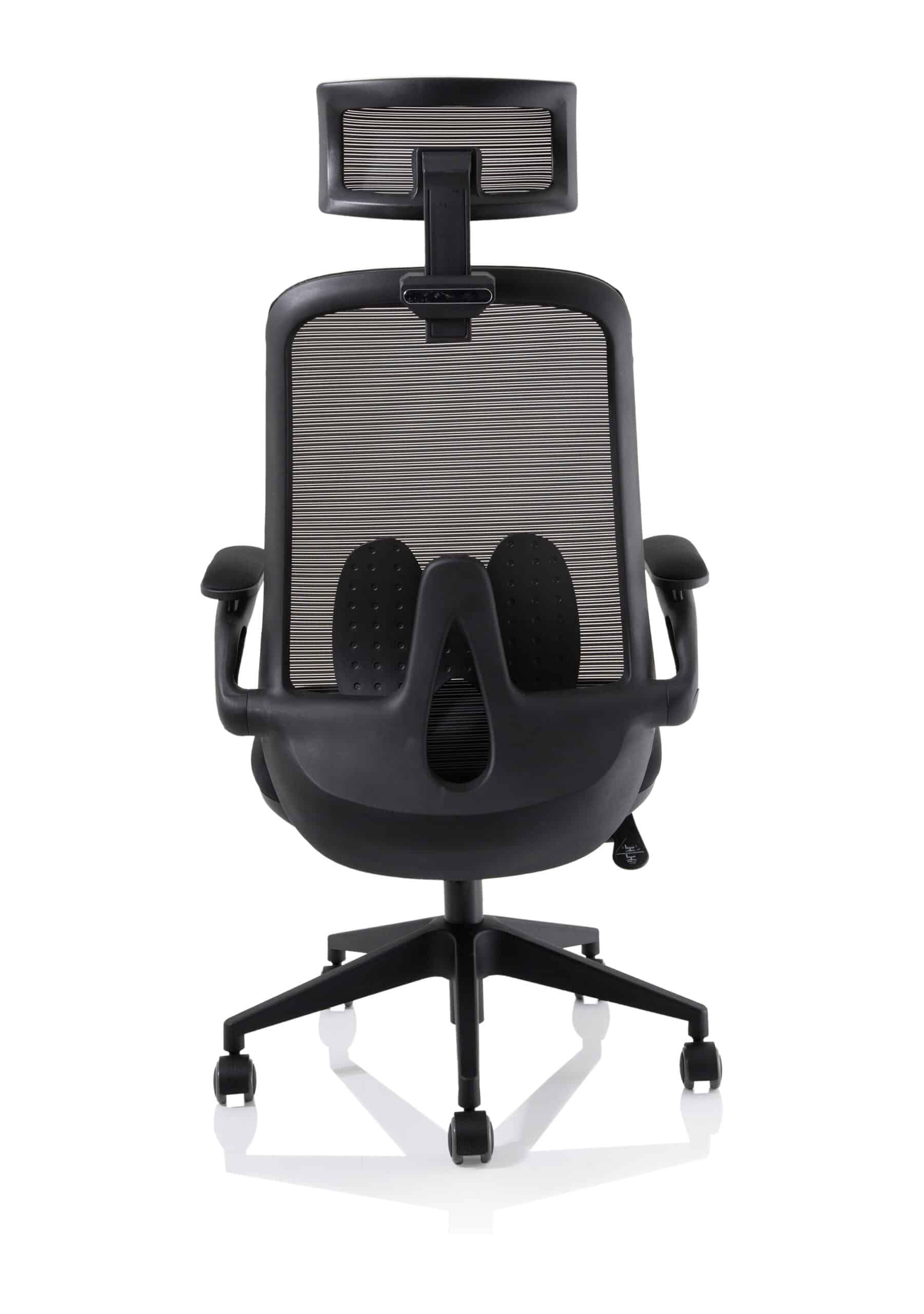 Sigma Executive Mesh Chair With Folding Arms - Image 6