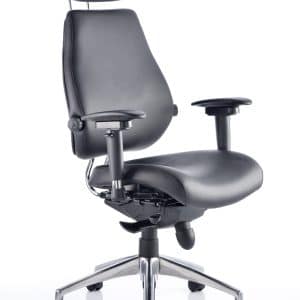 Chiro Plus Ultimate High Back Ergonomic Posture Chair with Arms and Headrest