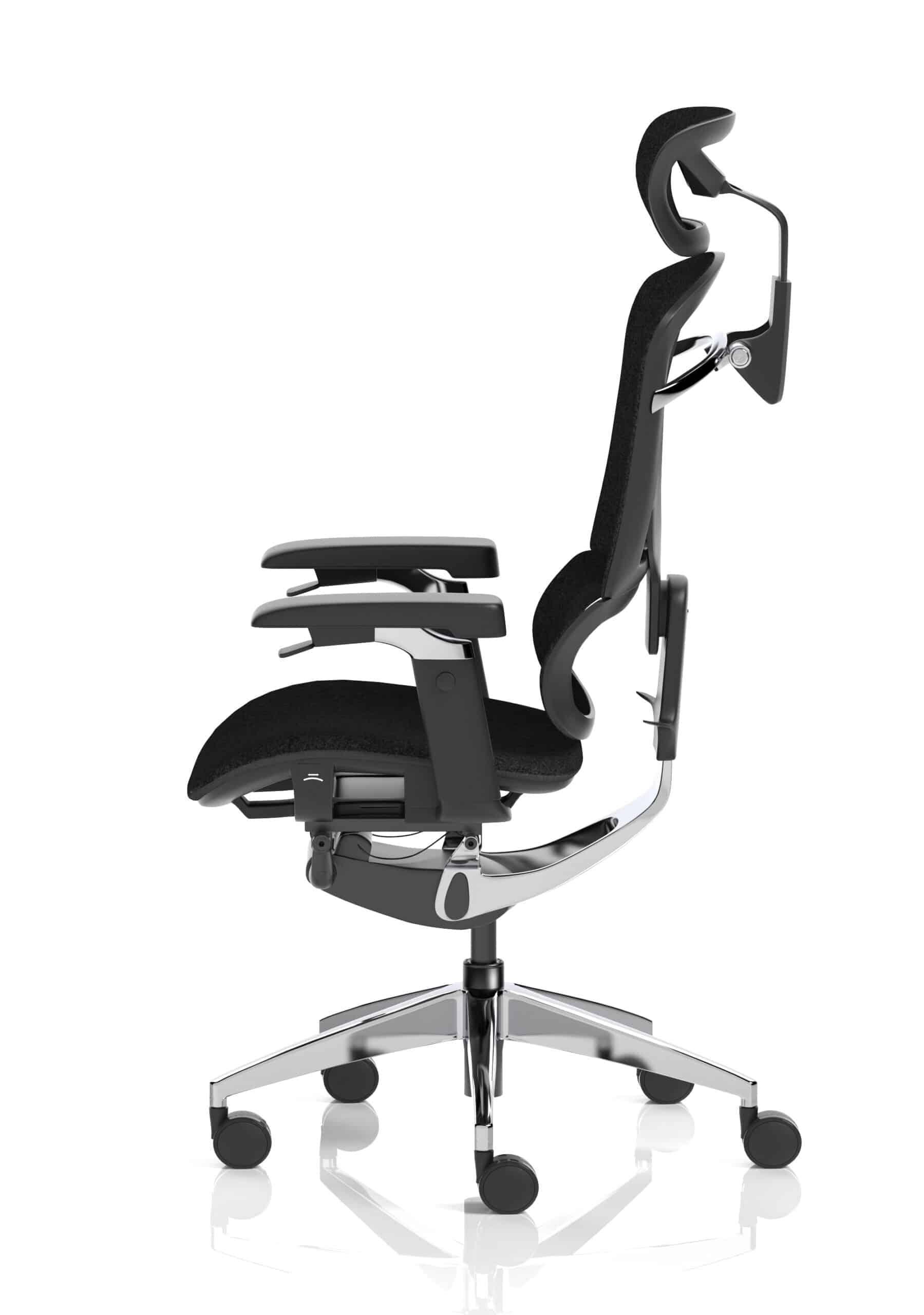 Ergo Click Plus High Back Ergonomic Posture Office Chair with Arms and Headrest - Image 4