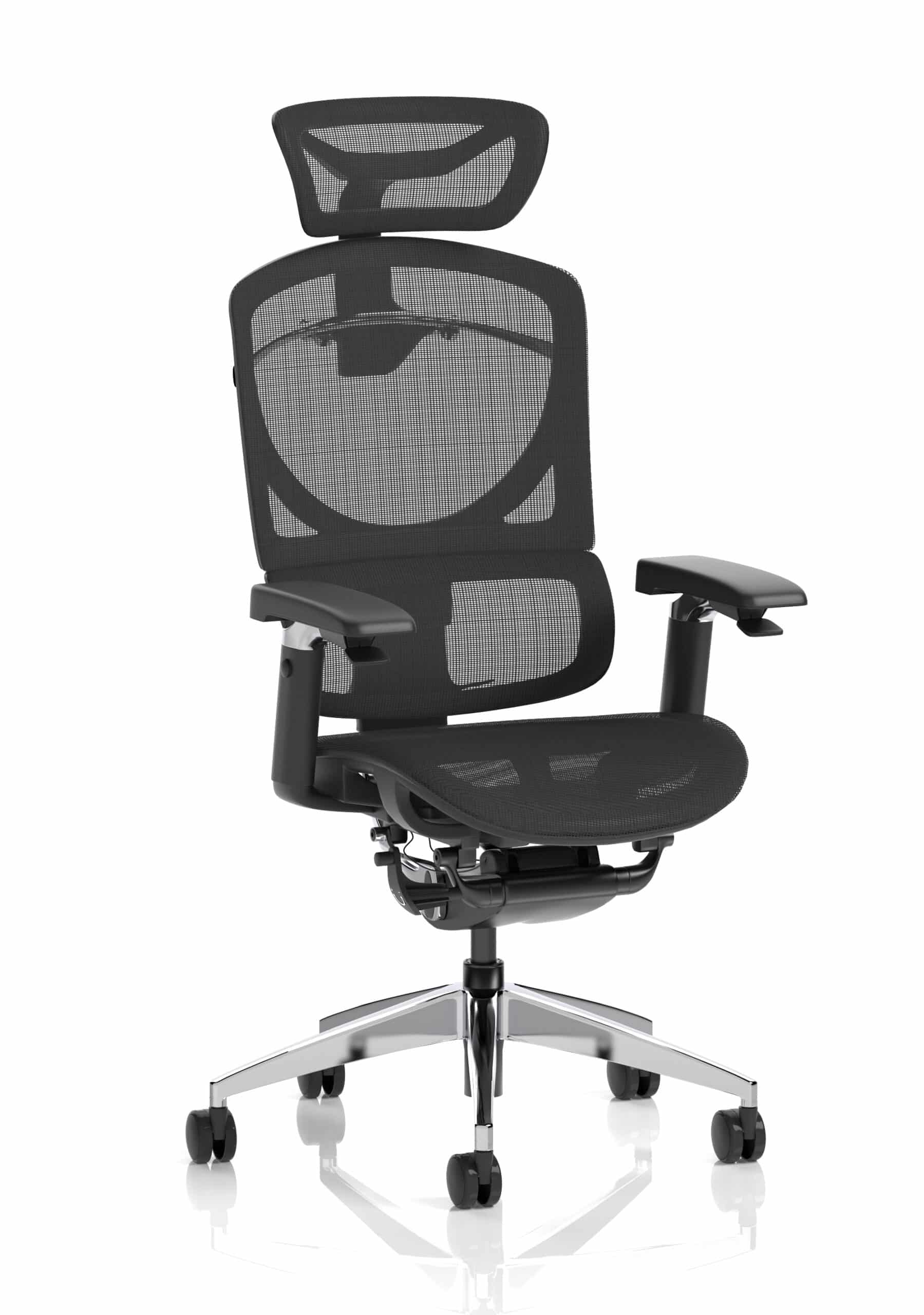 Ergo Click Plus High Back Ergonomic Posture Office Chair with Arms and Headrest - Image 9