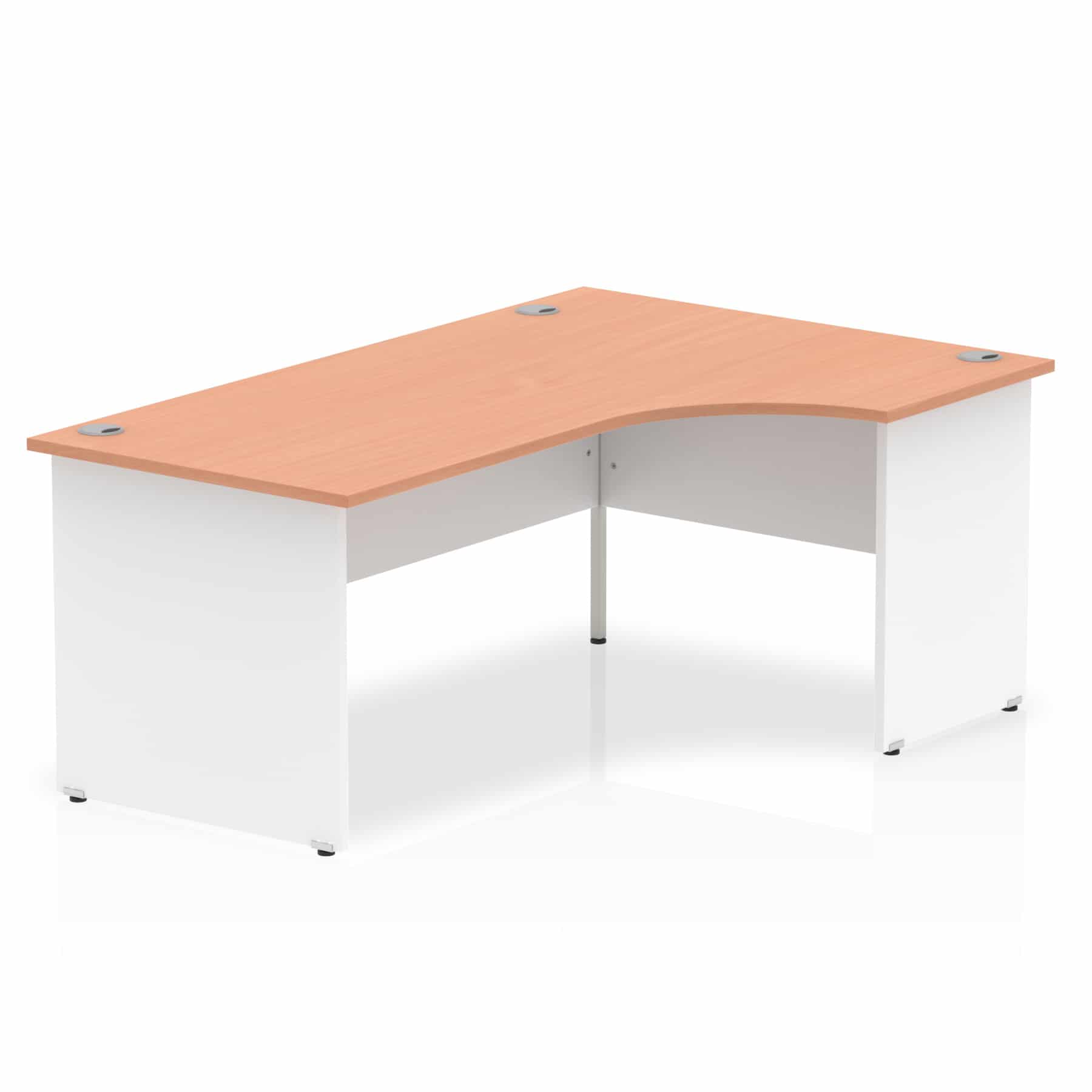 Impulse 1800mm Right Crescent Desk Panel End Leg - Image 2