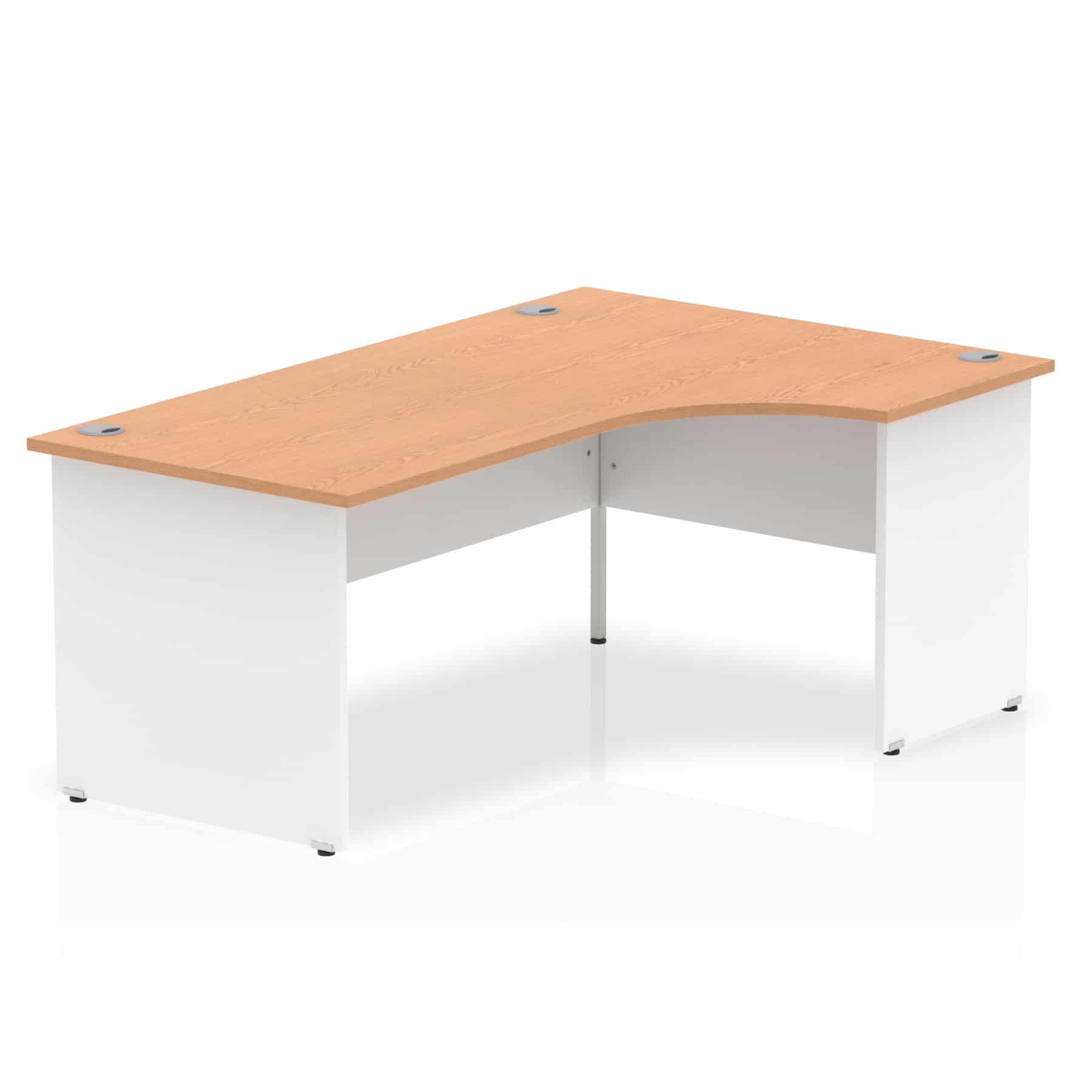 Impulse 1800mm Right Crescent Desk Panel End Leg - Image 8