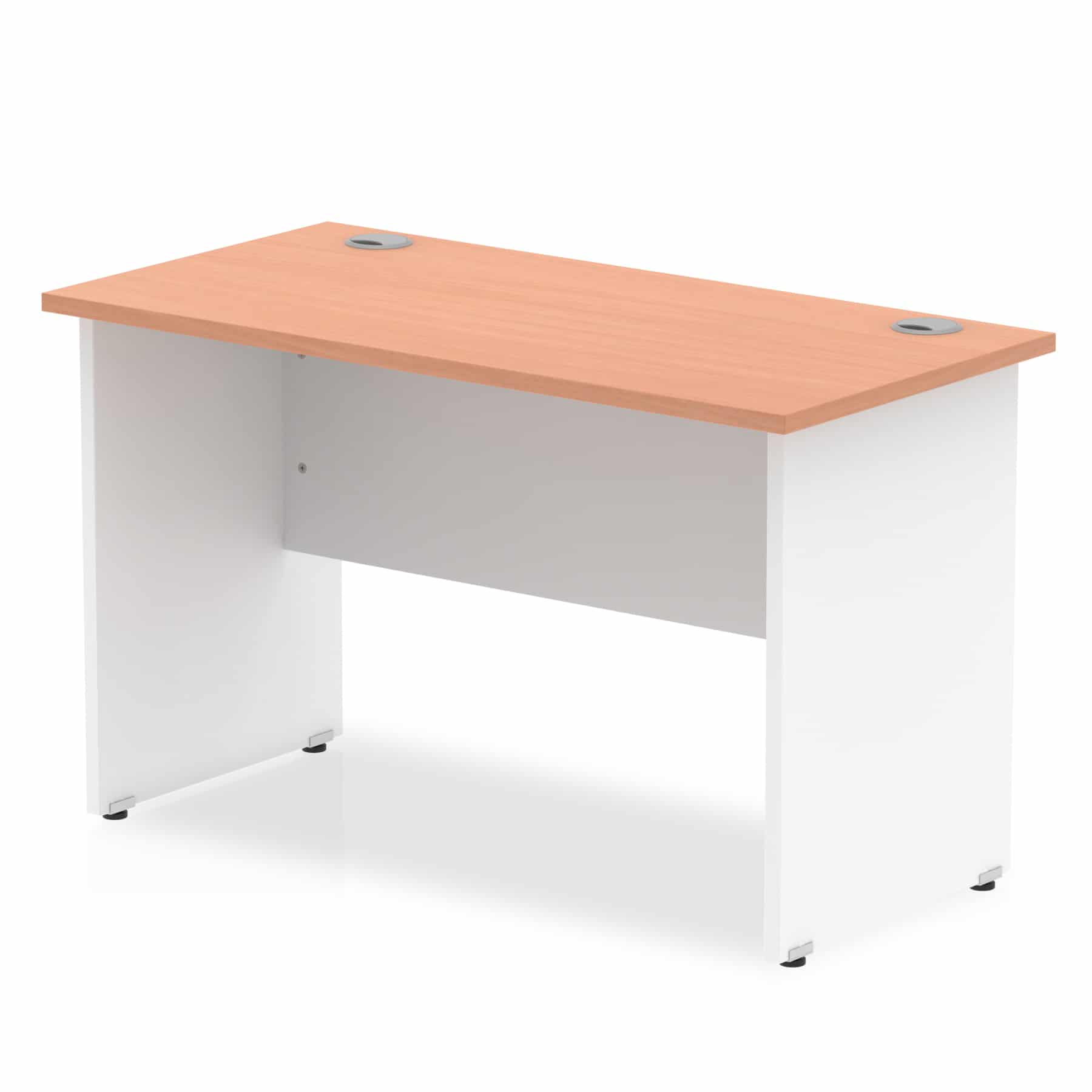 Impulse 800mm Slimline Desk Panel End Leg - Image 2